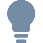 Lightbulb SVG Icon